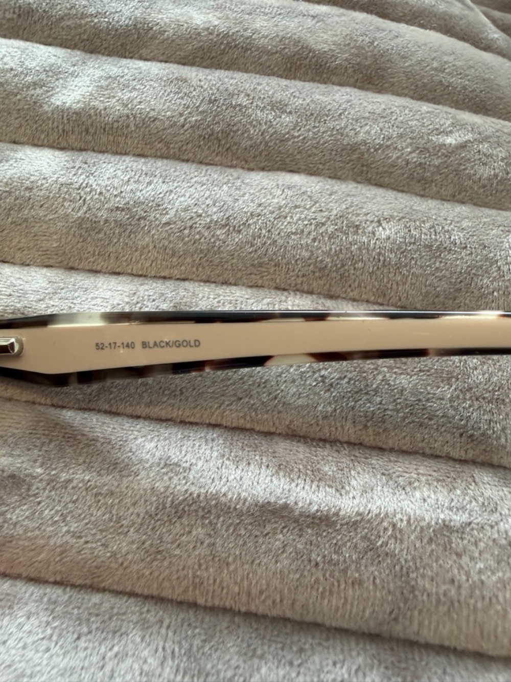 Wittnauer cat eye Women's Sunglasses in Black and Brown - Picture 4 of 7
